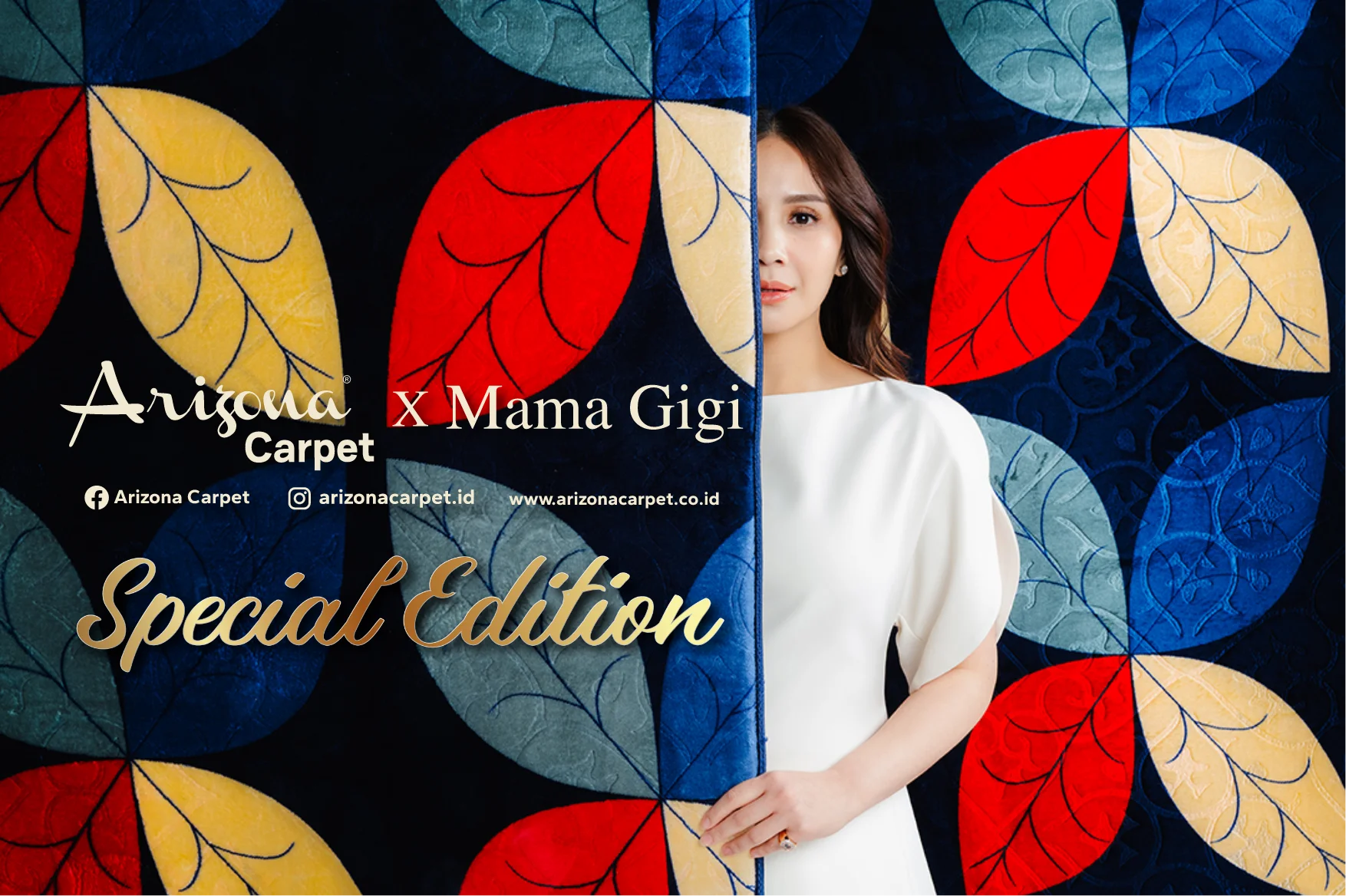 Hero Section Arizona Carpet X Mama Gigi